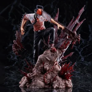 Gk Chainsaw Man Denji Pochita Action Figure Statue Makima Figurine Model Toys Collection Desktop Ornaments Demon Hunter Figures