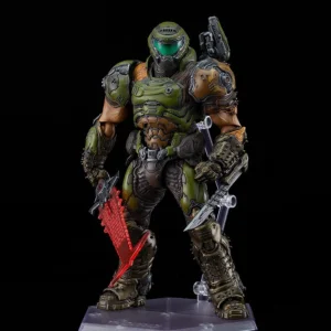 21.5cm/8.46in Doom Eternal Anime Game Figure Doom Slayer Action Figure Room Decorations PVC Adult Collection Model Doll Toys
