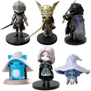 Character Game Anime Q Version Of Action Character Marlenia Kavay Lanny Cat Half Wolf PVC Model Children Gift Collection Doll