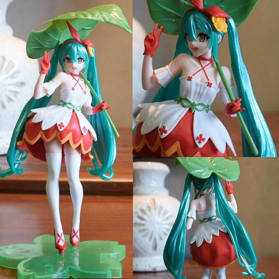 Hatsune Miku Figure Fairy Tale Wonderland Series Action Miku Collectible Models Decorative Decorations Kawaii Gift PVC Figurine - Image 2