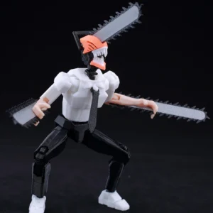 9L3D Chainsaw Man Titan13 Anime Multi Jointed Action Figure Creative Collectible for Desk Decoration Jutsu Kaisen Gojo Model T13
