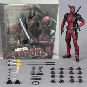 16cm SHF Deadpool 2 Action Figure PVC Superhero Collection Doll Movable Model Toys Joint Movable Dolls Kids Birthday Gift