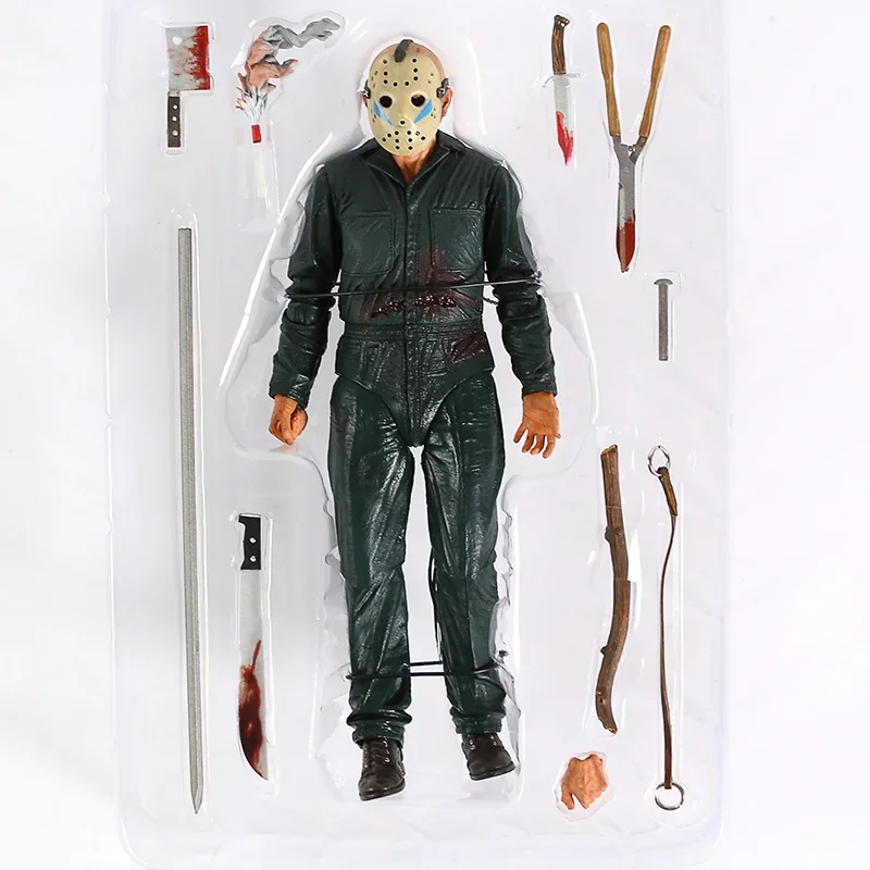NECA Movie Jason 7" Action Figure Doll Toys Model Garage Kit Gift - Image 13