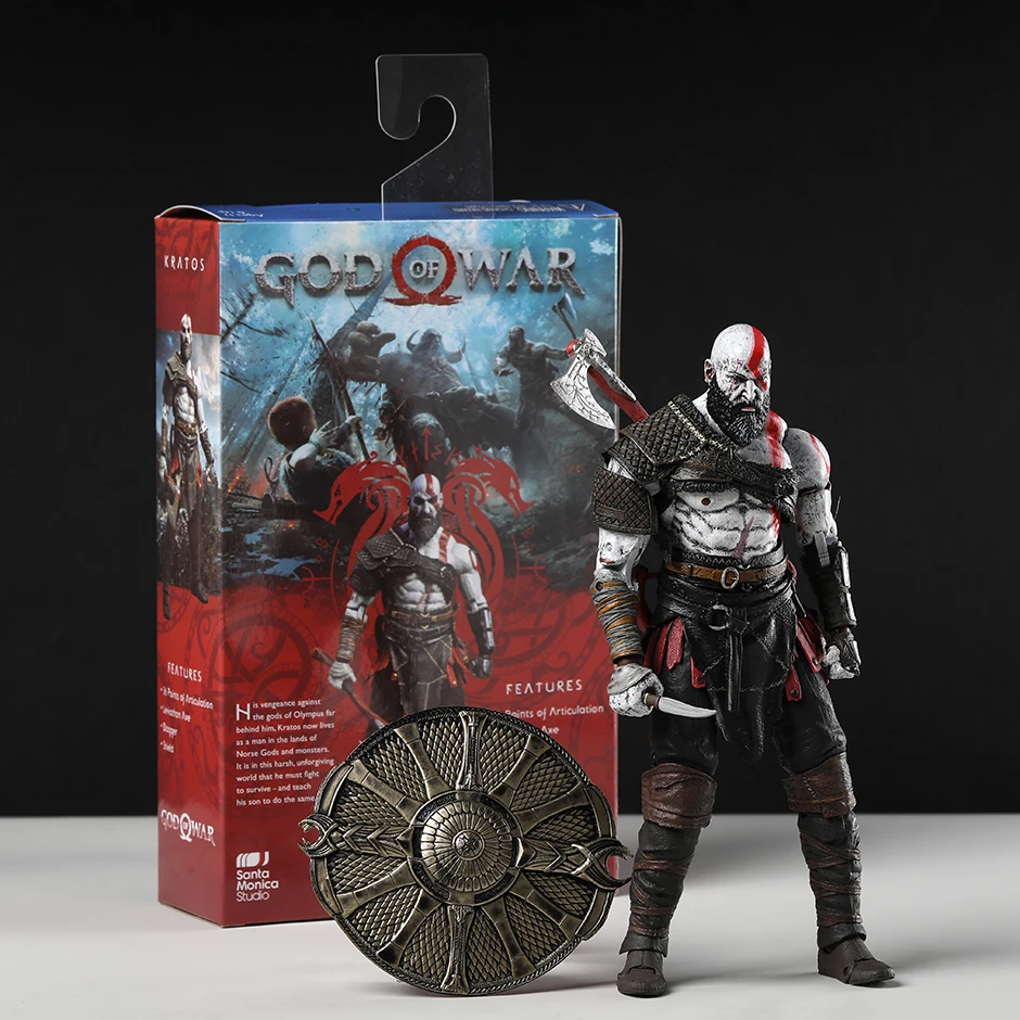 NECA God of War (2018) Kratos Collectible Action Figure Model Doll Decoration Toy - Image 3