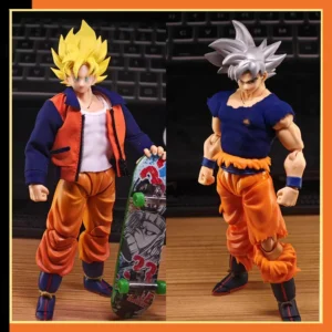 Handmade 1/12 Scale Male Soldier Clothings Orange Coat White/Navy Blue Vest Fit 6" SHF Action Figure Body Model Toys