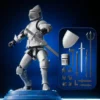 Knight Paladin 13 Jointed Movable Shapeshift Robot 3D Printed Mannequin Character Assembl Action Figure