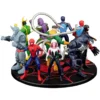 4 Inches ZD Iron Man Scarlet Spider Miles Morales Spider-Man Venom Gwen Action Figure
