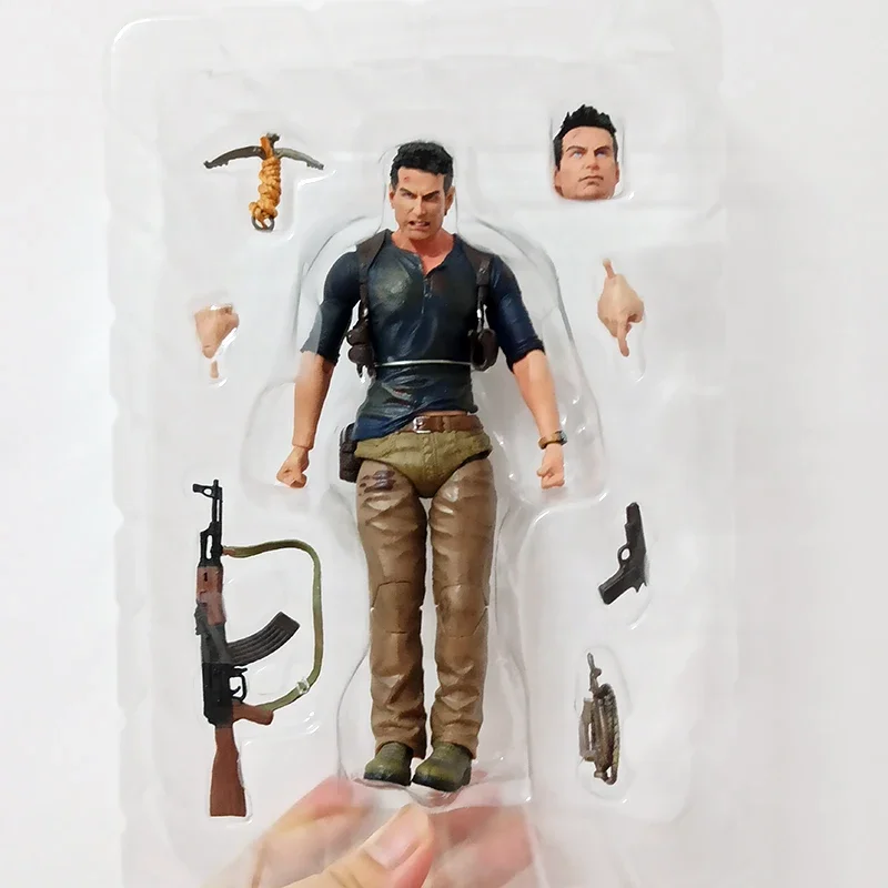 NECA Uncharted 4 A thief's end NATHAN DRAKE Action Figure Model Toys Collectable Doll Creative Present For Kids - Image 8