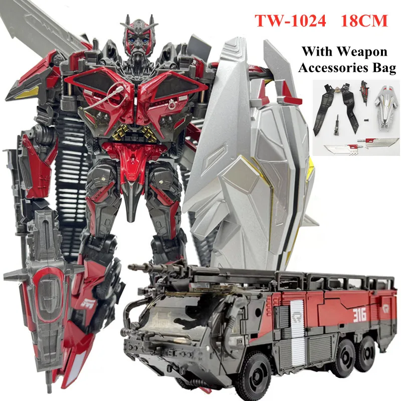 IN STOCK NEW BAIWEI 18CM Transformation Toys TW-1024 KO SS Movie Robot Painted Anime Action Figure Car Model Kids Gift TW-1032 - Image 6