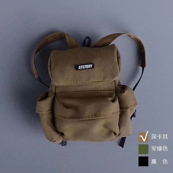 ATS 1/12 Scale Trend Versatile Shoulder Travel Sports Backpack Crossbody Sports Bag for 6" Soldier Action Figure Body Model - Image 8