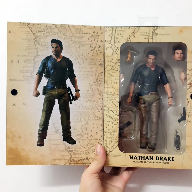 NECA Uncharted 4 A thief's end NATHAN DRAKE Action Figure Model Toys Collectable Doll Creative Present For Kids - Image 4