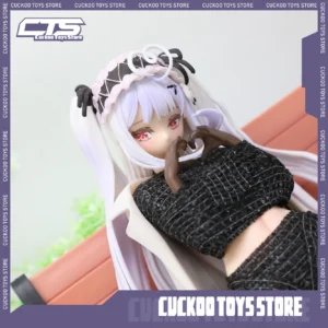 In Stock 16cm Counter Current Tea Party Tokisaki Mio Beautiful Girl Anime Handmade Action Figures Desktop Case Decoration Toys