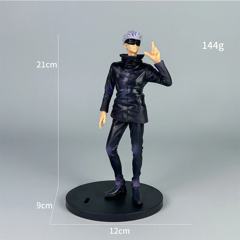 4pcs/set Gojo Satoru Anime Jujutsu Kaisen Action Figure Itadori Yuji Seated Noodle Stopper Model Toys Dolls Collection Hobbies - Image 3