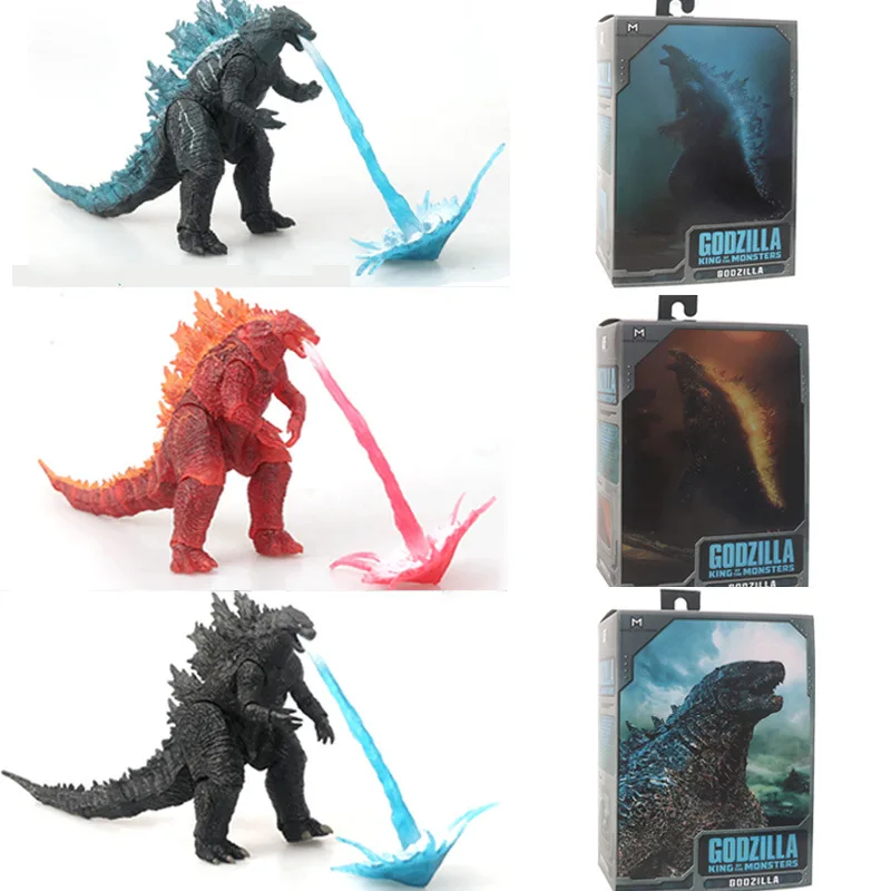 3 types Movie Godzilla Vs. King Kong Movable Model Figure Toy Neca Movie Shm Monster Nuclear Energy 18CM Boxed Gifts - Image 2