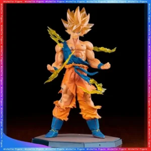 Hot Dragon Ball  Son Goku Super Saiyan Anime Figure 16cm Goku DBZ Action Figure Model Gifts Collectible Figurines for Kids