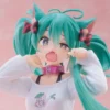 Hatsune Miku Desktop 11cm Neko T-Shirt Ver. Anime Figurine Girl Collectible Figure