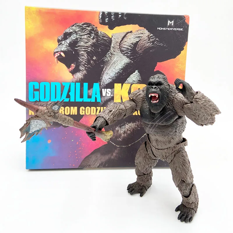 SHM 2024 Godzilla Moive Rise Of Empires Scar King VS King Kong PVC Action Figure Kids 20CM Kids Gift - Image 9