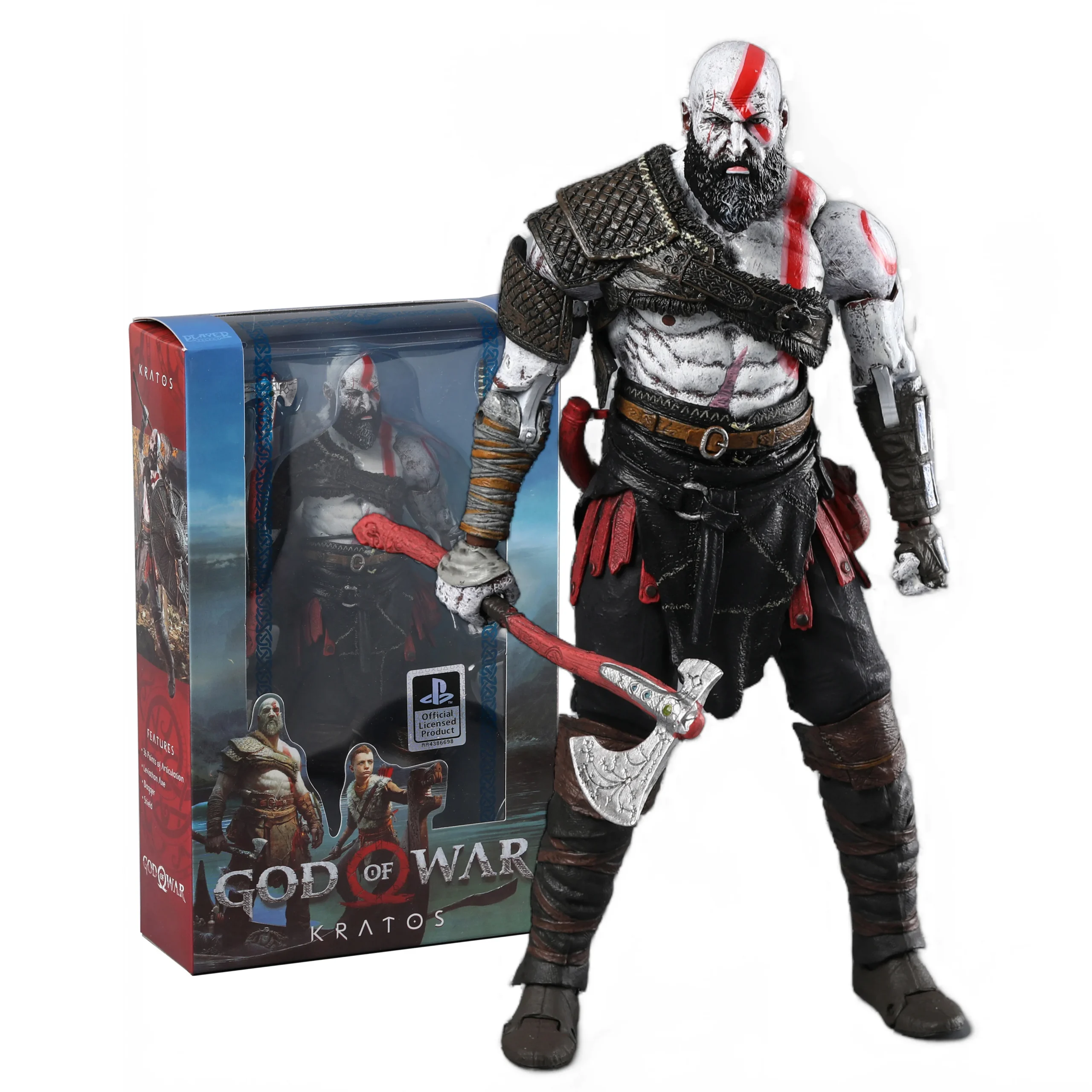 NECA God of War (2018) Kratos Collectible Action Figure Model Doll Decoration Toy - Image 6