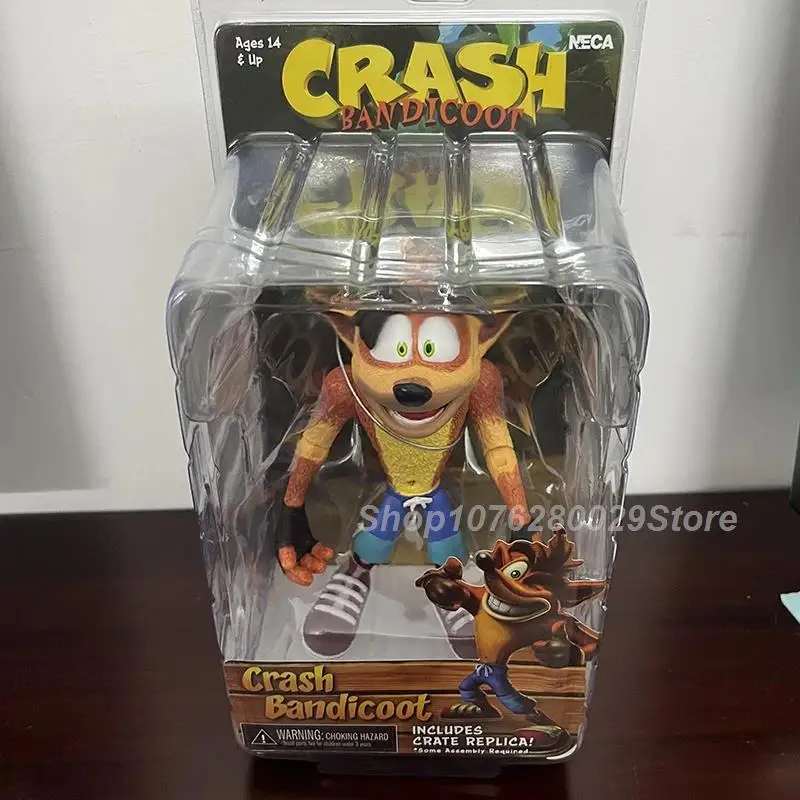 NECA Figure Game Crash Bandicoot Sane Trilogy Action Figure ToTaku Crash Bandicoot Model Toys Bookshelf Ornament Birthday Gifts - Image 2