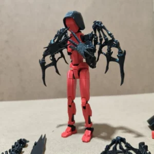 T13 Dummy Lucky13 Joints Movable Action Figure with Glow in Dark Feature 3D Printed Poseable Dummy for Night Photography​