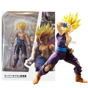 Shf Dragon Ball Figure Anime ssj2 Son Gohan Action Figure PVC Movable Collection Super Saiyan Gohan Trunks Figurine Model Toys