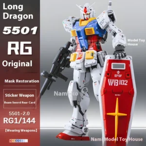 Changlong Studio 5501 RGU RX-78-2 Original Mech Assembly Model Kit Collectible Gift Toy Action Figure