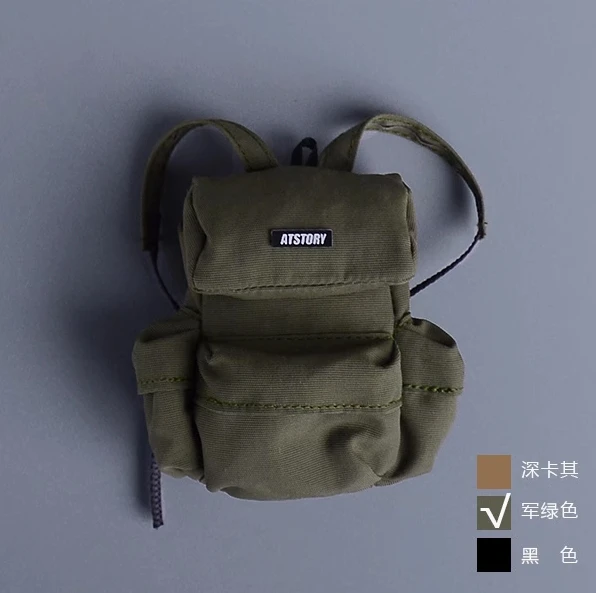 ATS 1/12 Scale Trend Versatile Shoulder Travel Sports Backpack Crossbody Sports Bag for 6" Soldier Action Figure Body Model - Image 9