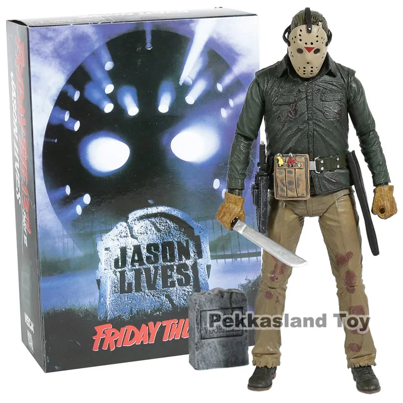 NECA Movie Jason 7" Action Figure Doll Toys Model Garage Kit Gift - Image 7