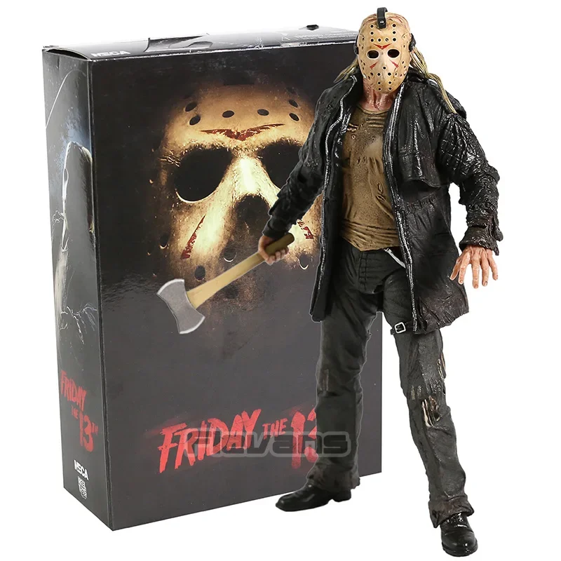 NECA Movie Jason 7" Action Figure Doll Toys Model Garage Kit Gift - Image 21