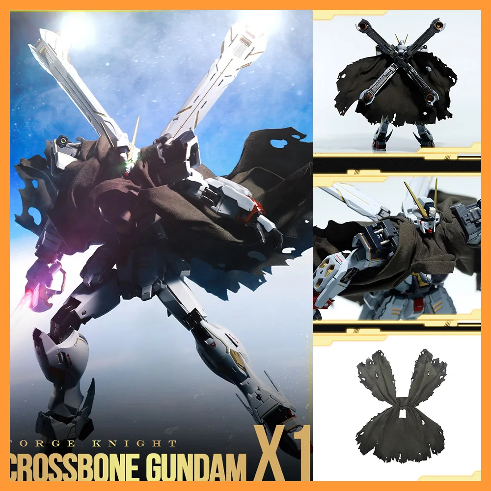 Bandai MB Super Alloy Soul 1/100 Soul Limited Edition FORGE KNIGHT CROSSBONE GUNDAM Cloth Cloak Accessories Model DIY