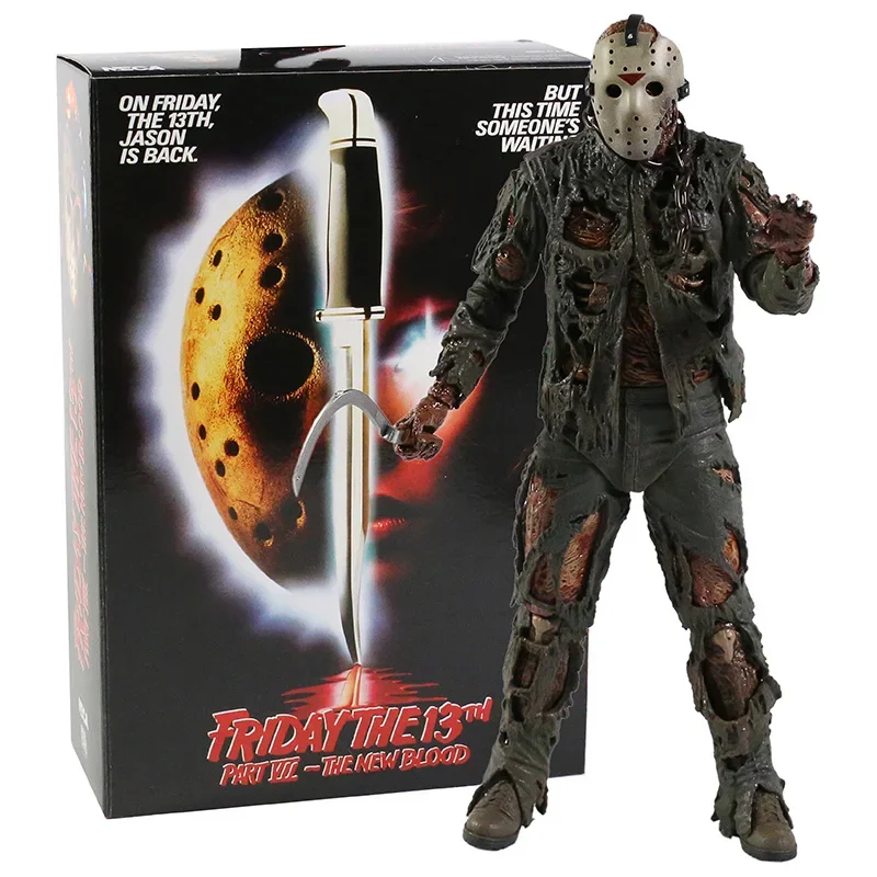 NECA Movie Jason 7" Action Figure Doll Toys Model Garage Kit Gift - Image 10