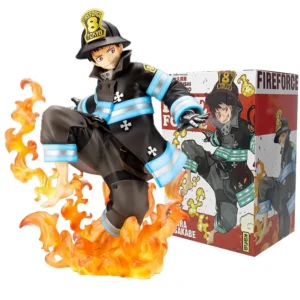 16cm/6.3inch Enn Enn no Shouboutai Anime Figure Shinra Kusakabe Action Figure Room Decorations PVC Adult Collection Model Toys