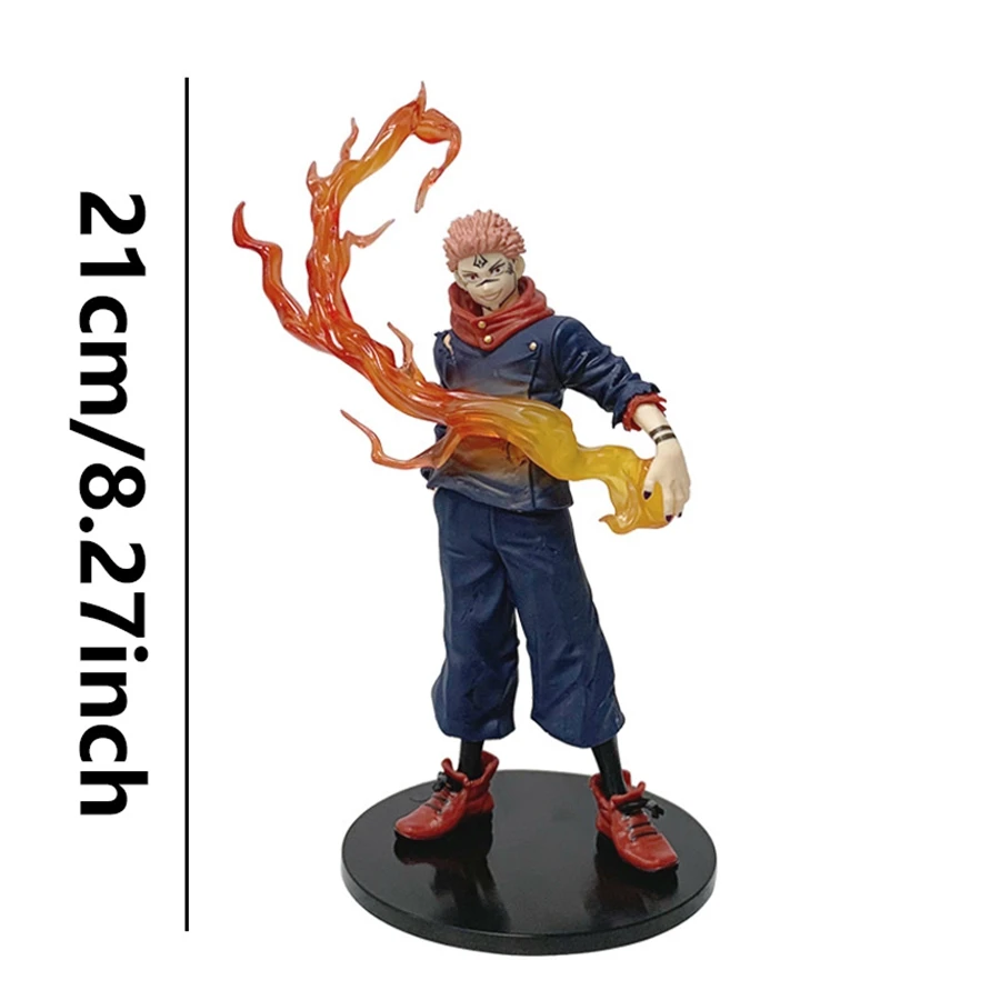 21cm Jujutsu Kaisen Anime Figure Villain Sukuna Action Figure Satoru Gojo/Geto Suguru Figurine PVC Collection Mdoel Doll Toys - Image 2