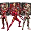 FondJoy Iron Man Tony Stark Legend MK42 DIY Building Action Figure