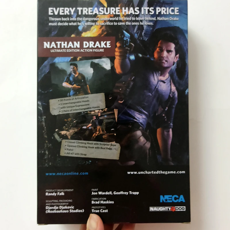 NECA Uncharted 4 A thief's end NATHAN DRAKE Action Figure Model Toys Collectable Doll Creative Present For Kids - Image 5