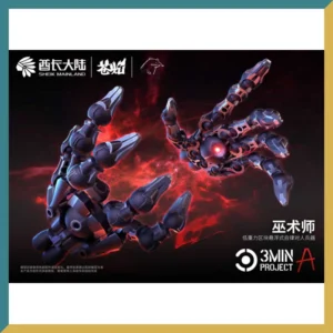 SHEIK MAINLAND 3-minute Plan 1/60 WIZARD POK Material Figures Assembly Models Transformation Toys Collection Gifts