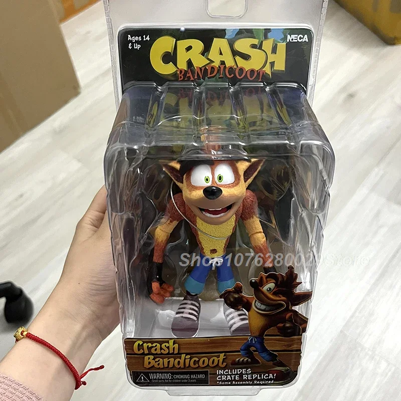 NECA Figure Game Crash Bandicoot Sane Trilogy Action Figure ToTaku Crash Bandicoot Model Toys Bookshelf Ornament Birthday Gifts - Image 8