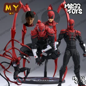 MessToys Superior Spiderman Figure Mess Toys Kaine Parker Spider Man Action Figure CT Toys Figurine Statue Model Gifts Kid Toy