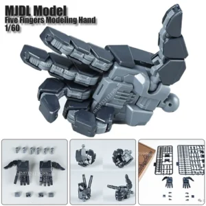 MJDL Model 1/60 PGU Five Fingers Modeling Hand Toys Assembled Model Parts Package Robot Action Figure Plastic Model Kits