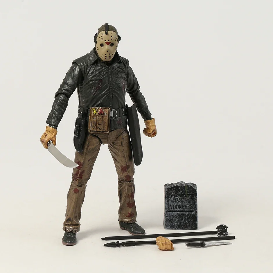 NECA Movie Jason 7" Action Figure Doll Toys Model Garage Kit Gift - Image 5