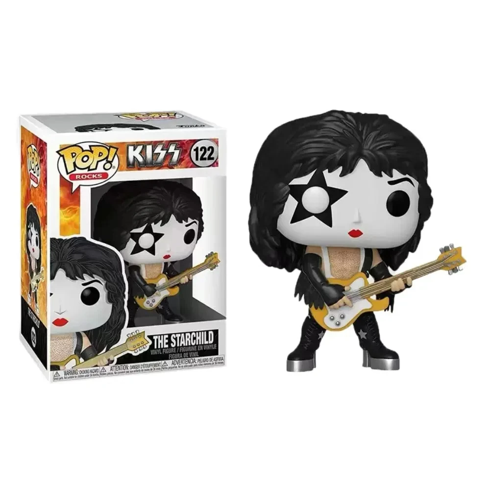 New Vintage Heavy Metal Kiss Band Rock Poster Music Team pops Decoration Ornaments Action Figure Collection Model Toys - Image 5
