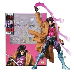 CT Toys X-Men Gambit Action Figure 17cm Movable PVC Collection COMIC Ver. Mafex 131 X Men Remy Etienne LeBeau Figurine Model Toy