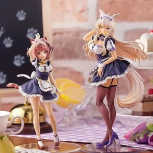 Judai Original GSC Up Parade Nekopara Chocola Vanilla Azuki Coconut Maple Cinnamon Cat Girls PVC Action Figure Model Toys Gift