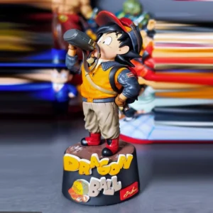 10cm Dragon Ball Anime Figures Sun Goku Drink Water Action Figure Statue Model Doll Collection Toys Gifts