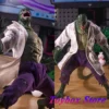 1/12 Scale Doc. Lizard White Ripped Coat Purple Shorts Clothes Accessory for Action Figure