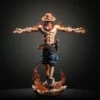 28cm Anime One Piece Ace Portgas D Action Figurine PVC Collectible Figure
