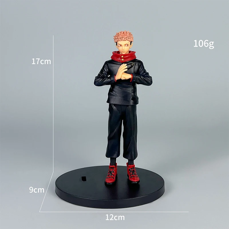 4pcs/set Gojo Satoru Anime Jujutsu Kaisen Action Figure Itadori Yuji Seated Noodle Stopper Model Toys Dolls Collection Hobbies - Image 6