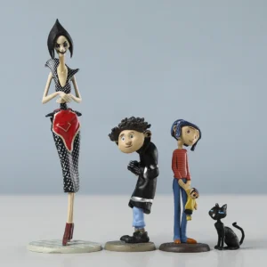 Set Coraline The Cat Wybie Other Mother NECA Figurine PVC Cute Toys Model Doll Brinquedos
