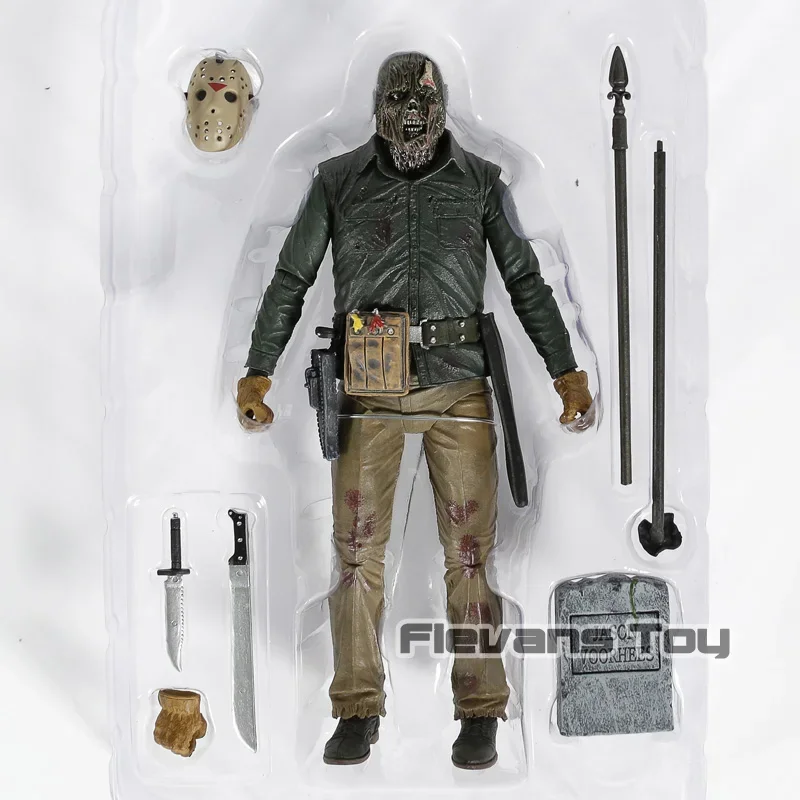 NECA Movie Jason 7" Action Figure Doll Toys Model Garage Kit Gift - Image 16