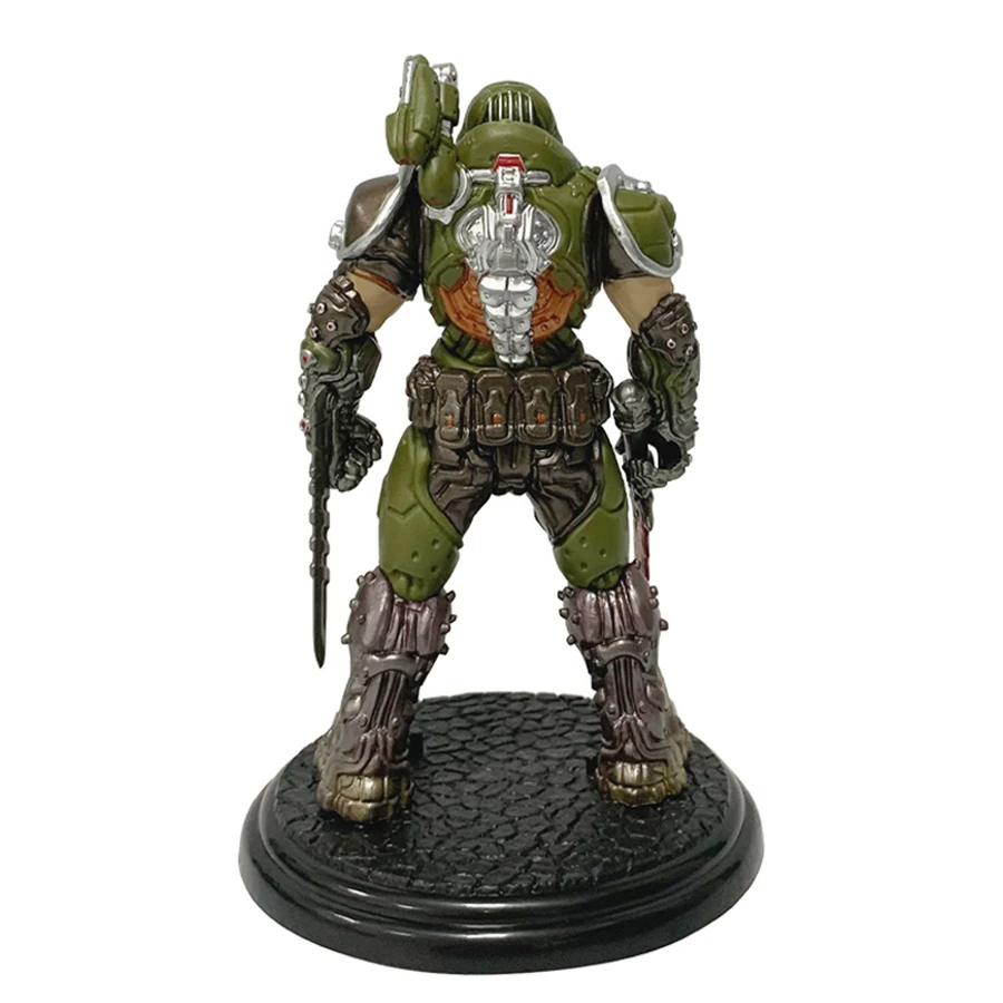 21.5cm/8.46in Doom Eternal Anime Game Figure Doom Slayer Action Figure Room Decorations PVC Adult Collection Model Doll Toys - Image 6